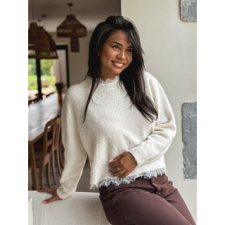 Pull Véllana - Beige clair