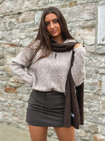 Pull Aria - Taupe