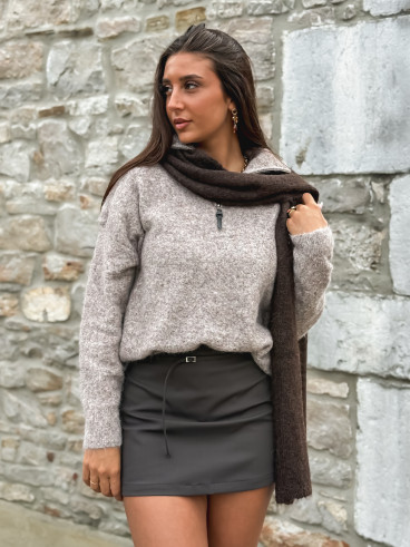 Pull Aria - Taupe