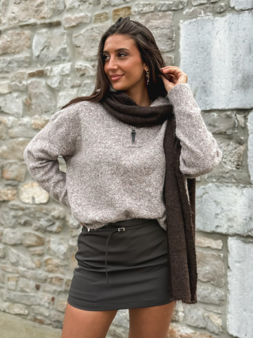 Pull Aria - Taupe