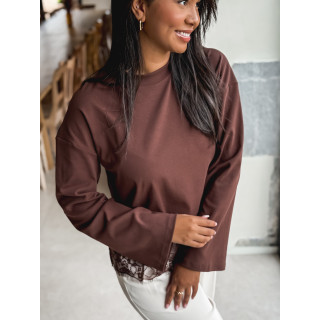 Blouse Lucy - Chocolat