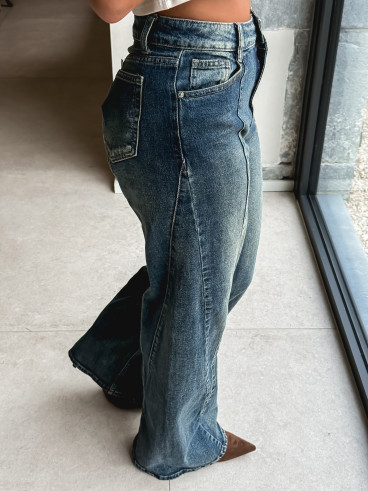 Jeans Kamilla - Bleu Jeans Kamilla - Bleu