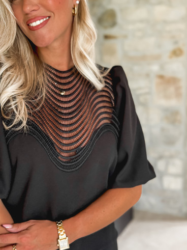 Blouse Dayanna - Noir