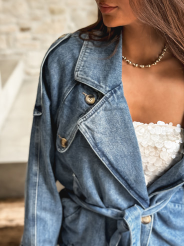 Veste en jeans Janaé - Bleu