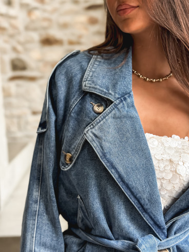 Veste en jeans Janaé - Bleu