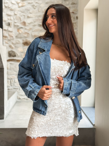 Veste en jeans Janaé - Bleu