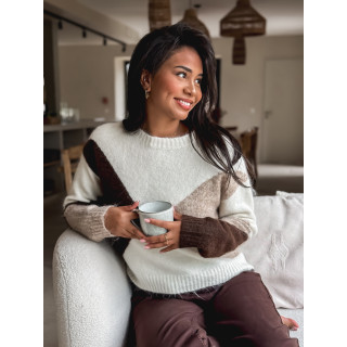 Pull Chanice - Ecru/Beige