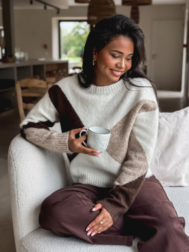 Pull Chanice - Ecru/Beige
