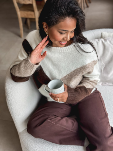Pull Chanice - Ecru/Beige