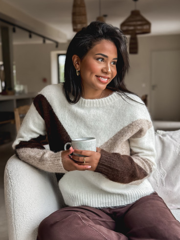 Pull Chanice - Ecru/Beige