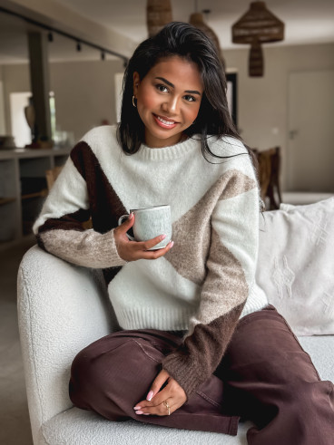 Pull Chanice - Ecru/Beige