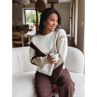Pull Chanice - Ecru/Beige