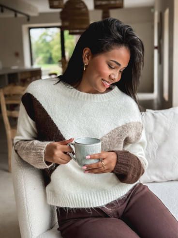 Pull Chanice - Ecru/Beige