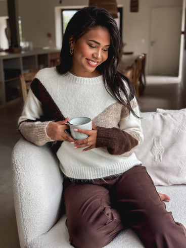 Pull Chanice - Ecru/Beige