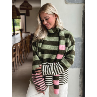 Pull Soléanie - Kaki