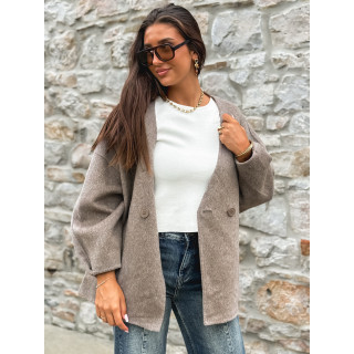 Manteau Alanaé - Taupe