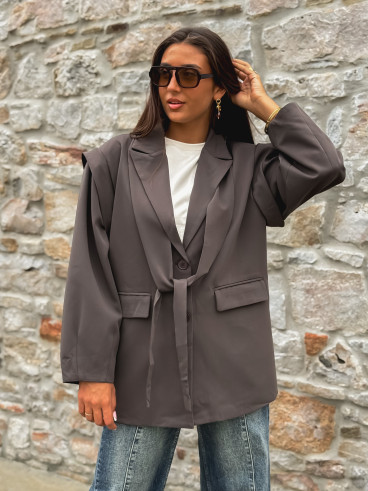 Blazer Taisha - Chocolat Blazer Taisha - Chocolat