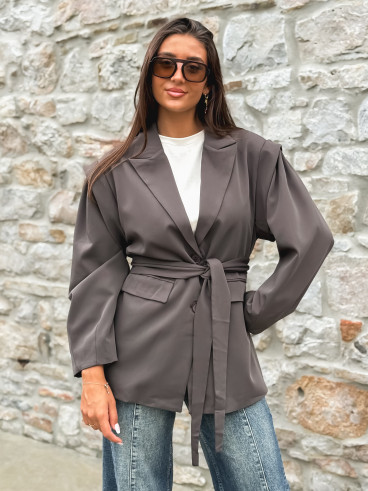 Blazer Taisha - Chocolat Blazer Taisha - Chocolat