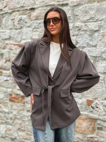 Blazer Taisha - Chocolat Blazer Taisha - Chocolat