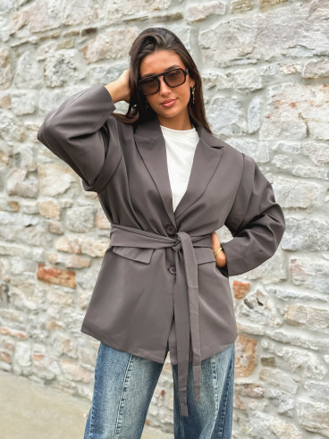 Blazer Taisha - Chocolat Blazer Taisha - Chocolat