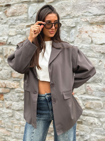 Blazer Taisha - Chocolat Blazer Taisha - Chocolat