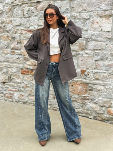 Blazer Taisha - Chocolat Blazer Taisha - Chocolat