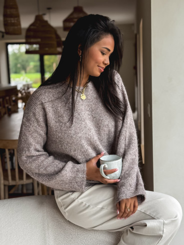 Pull Eve - Taupe