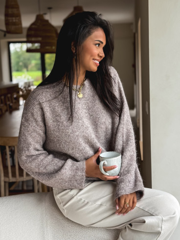Pull Eve - Taupe