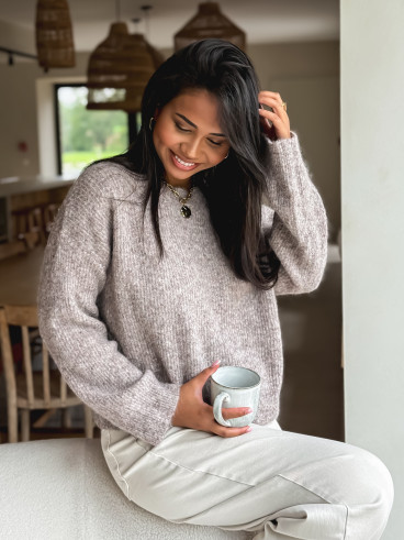 Pull Eve - Taupe