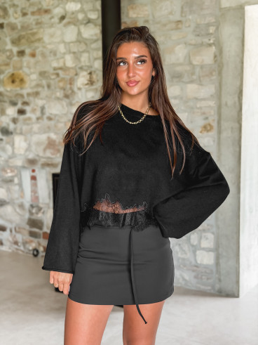 Pull Milanya - Noir Pull Milanya - Noir
