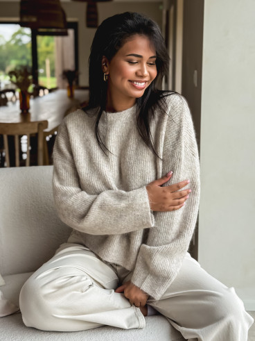 Pull Eve - Beige clair
