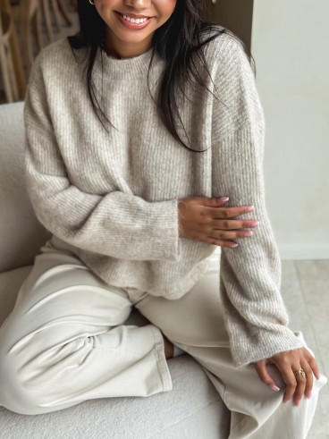 Pull Eve - Beige clair