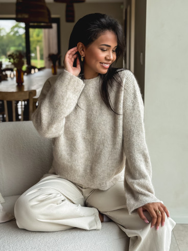 Pull Eve - Beige clair