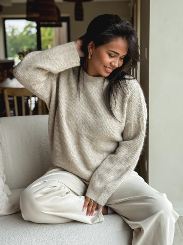 Pull Eve - Beige clair
