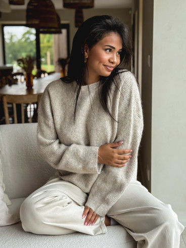 Pull Eve - Beige clair