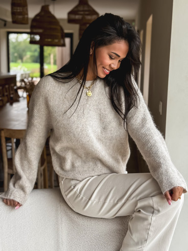 Pull Eve - Beige clair