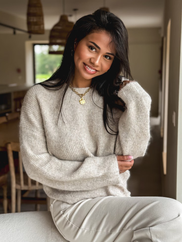 Pull Eve - Beige clair