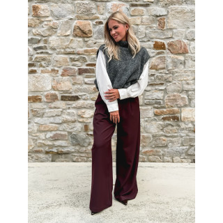 Pull sans manches Silia - Gris foncé