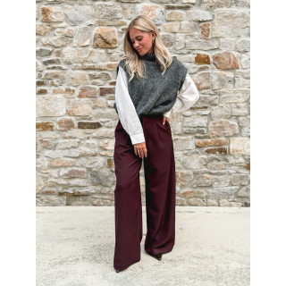 Pull sans manches Silia - Gris foncé