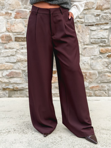 Pantalon Elowen - Bordeaux