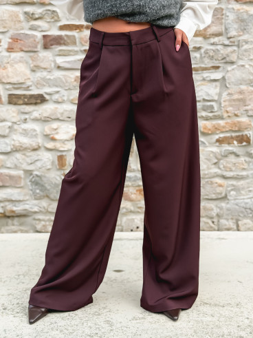 Pantalon Elowen - Bordeaux
