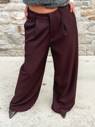 Pantalon Elowen - Bordeaux