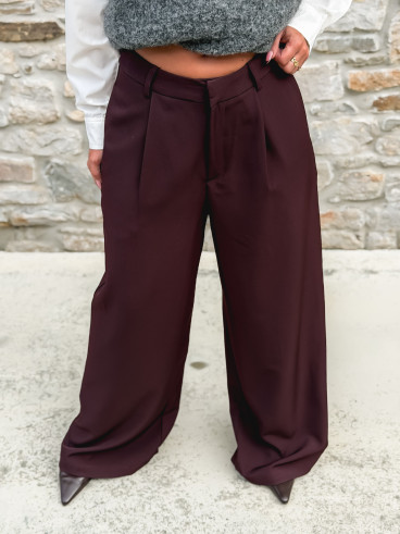 Pantalon Elowen - Bordeaux