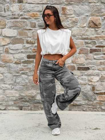 Crop top Lou - Blanc Crop top Lou - Blanc