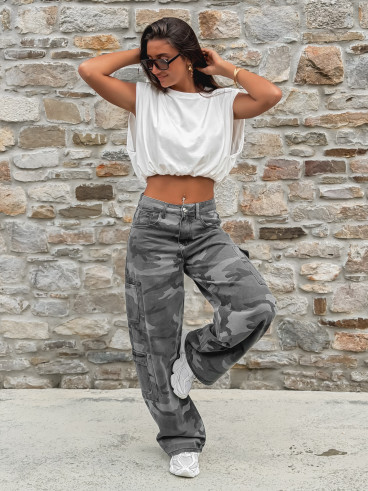 Crop top Lou - Blanc Crop top Lou - Blanc