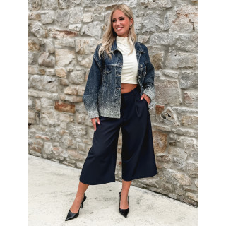 Pantacourt Lalita - Bleu marine