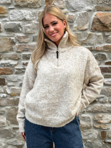 Pull Aria - Beige clair