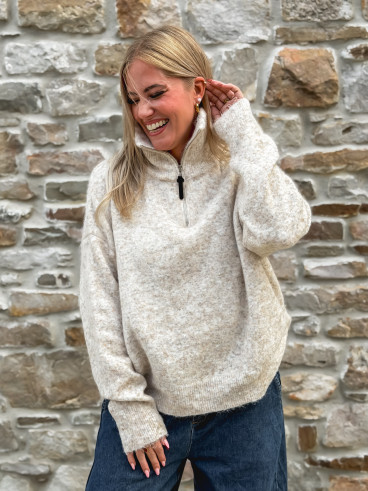 Pull Aria - Beige clair