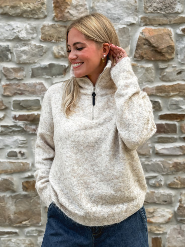Pull Aria - Beige clair