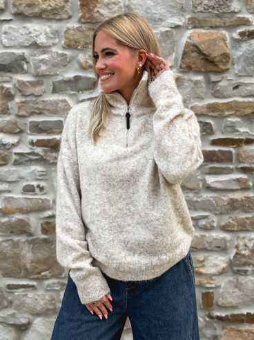 Pull Aria - Beige clair